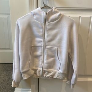 Shein Women's Cropped Zip Up